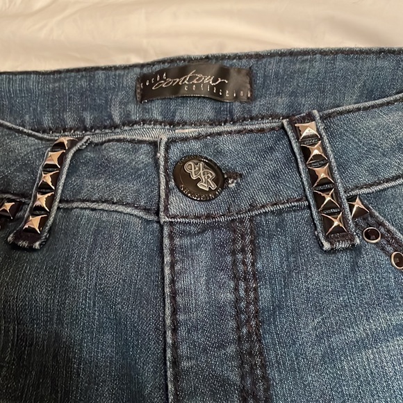 Cache Contour Collection bootcut jeans Size 10 33” inseam - Picture 6 of 6